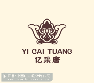 亿采唐丝花贸易logo设计欣赏