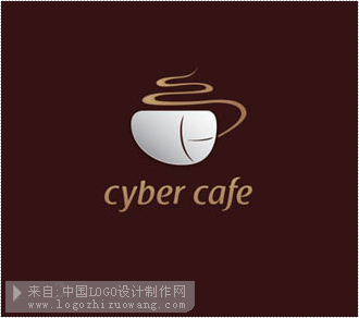 syber咖啡馆logo设计欣赏