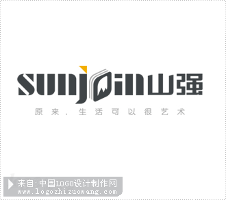 山强石材logo欣赏