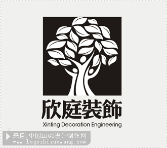 上海欣庭装饰logo欣赏