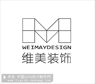 维美装饰设计工程logo欣赏