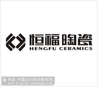 恒福陶瓷logo欣赏