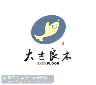 大吉良木地板logo欣赏