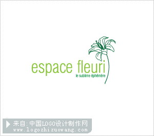 espace fleuri标志设计欣赏