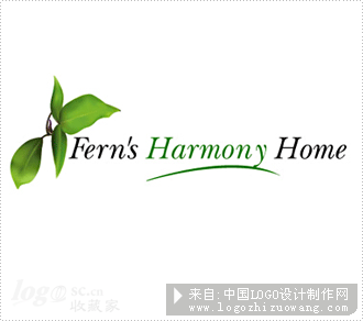 关爱蕨类植物之家logo设计欣赏