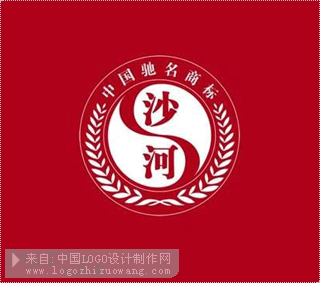 沙河新标识logo欣赏