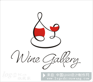 wine gallerylogo设计欣赏