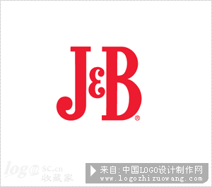 珍宝J&B威士忌标志设计欣赏