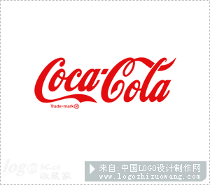 可口可乐英文标志标志设计欣赏