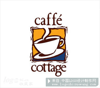 咖啡馆小屋logo设计欣赏