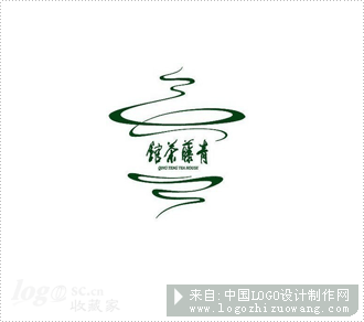 青藤茶馆logo设计欣赏