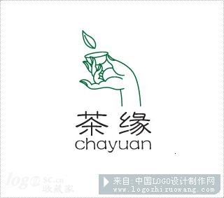 茶缘logo设计欣赏