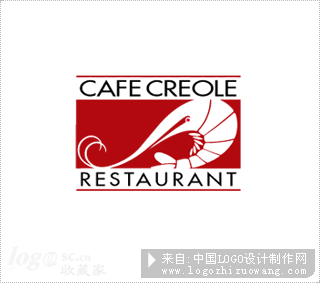 克里奥尔语咖啡餐厅标志设计欣赏