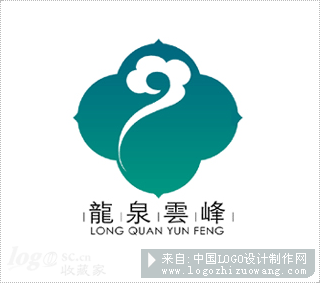 龙泉云峰logo设计欣赏