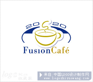 Fusion cafe商标设计欣赏