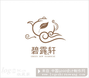 碧露轩logo设计欣赏