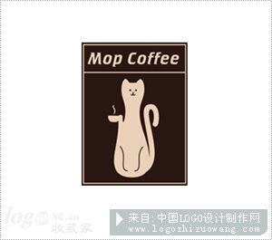 Mop Coffee标志设计欣赏