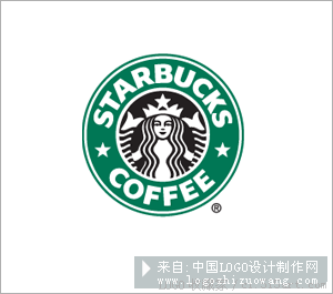 星巴克咖啡连锁店商标设计欣赏