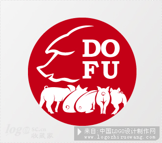 上海多仔福logo设计欣赏