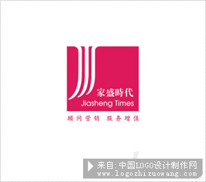 武汉家盛时代家私家纺logo设计欣赏
