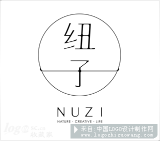 NUZI家私家纺标志设计欣赏