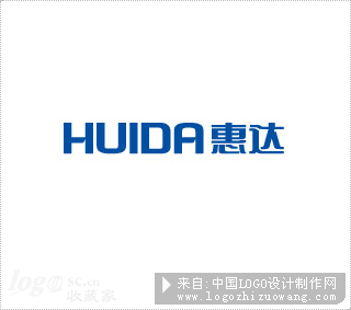 惠达 HUIDA家私家纺标志设计欣赏