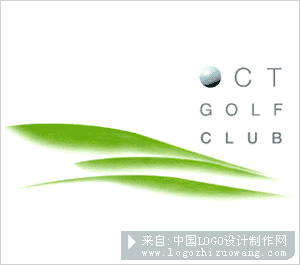 华侨城高尔夫logo设计欣赏