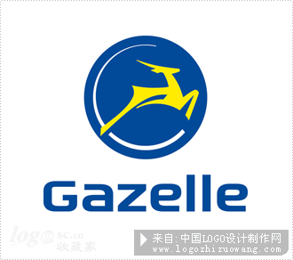 羚羊 Gazelle标志设计欣赏