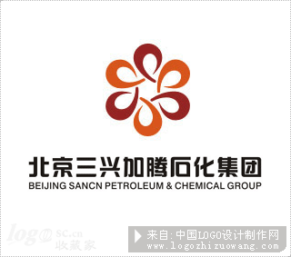 北京三兴加腾石化集团logo设计欣赏