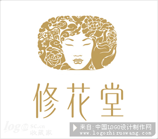 修花堂logo设计欣赏