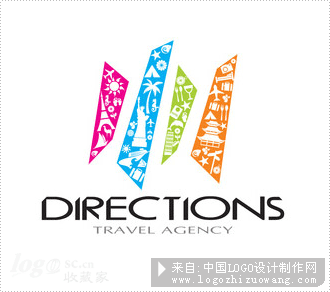 Directions 旅游logo欣赏