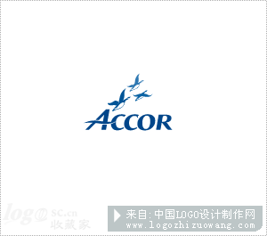 Accor法国雅高集团logo设计欣赏