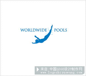 Worldwide Poolslogo设计欣赏