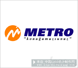 Metro Turizm标志设计欣赏