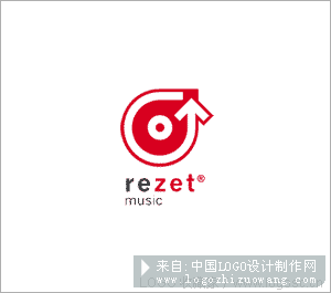 rezet music标志设计欣赏