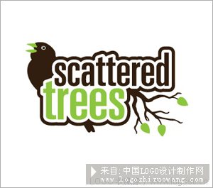 Scattered trees标志设计欣赏