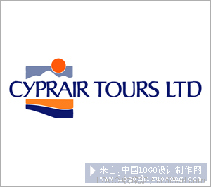 Cyprair Tours标志设计欣赏
