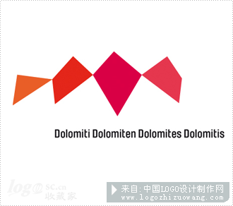 多洛米蒂山 Dolomites标志设计欣赏