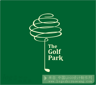 The Golf Park 高尔夫公园logo设计欣赏