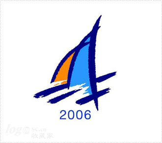 青岛国际帆船赛标志设计欣赏
