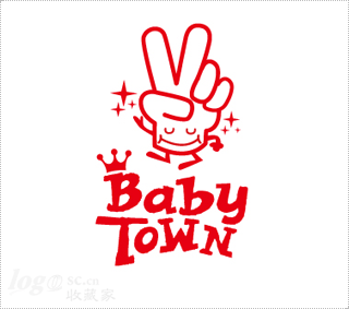 娃娃小镇logo设计欣赏