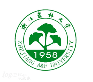 浙江农林大学校徽logo设计欣赏