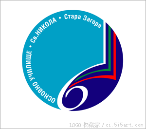 School 6 Stara Zagora标志设计欣赏