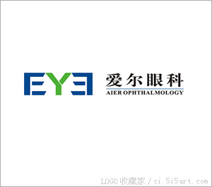 爱尔眼科logo设计欣赏