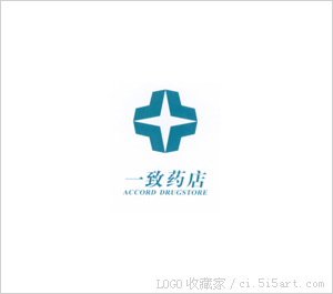 一致药店logo设计欣赏