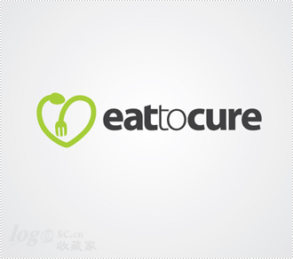 eattocure标志设计欣赏