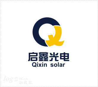 启鑫太阳能logo设计欣赏