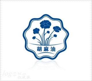 兰花花胡麻油logo设计欣赏