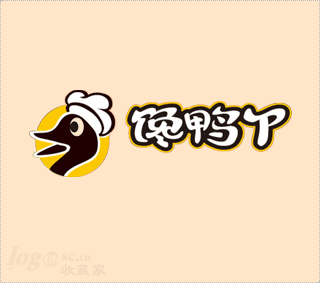 馋鸭丫logo设计欣赏