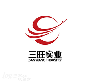 三旺实业logo设计欣赏
